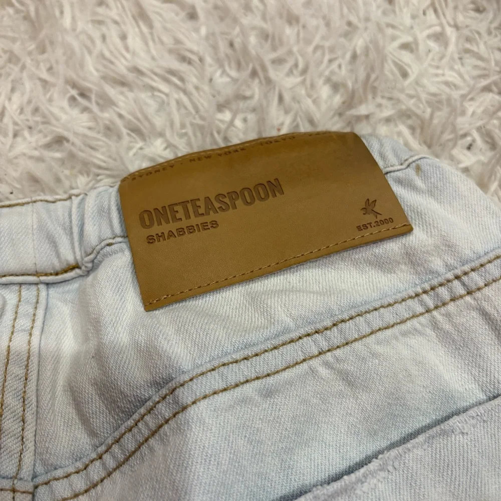 One Teaspoon Hustler Boyfriend Shorts Light wash‎ size XS